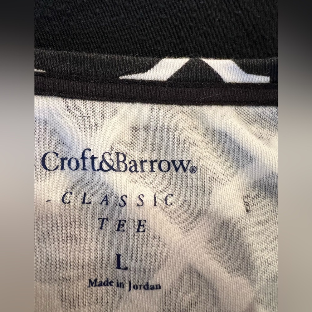 Croft & Barrow Classic Tee Sz L Casual Resort Office - Picture 5 of 10